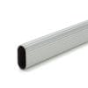 geribbelde aluminium kastbuis - 30x16mm | HOMEWORQ