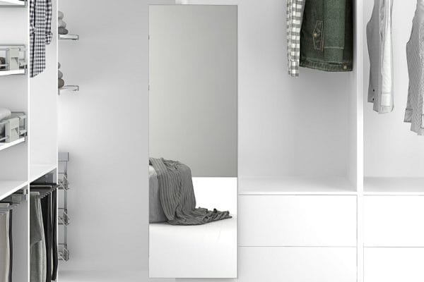 luxe uittrekbare spiegel – zilvergrijs - 605mm | HOMEWORQ
