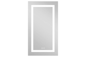 serie quattro+ - led spiegel met verwarming - 500 mm | HOMEWORQ