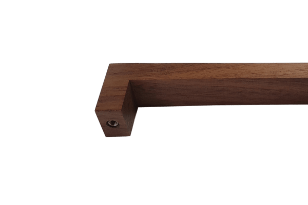 houten grepen - aalborg - walnoot - detail