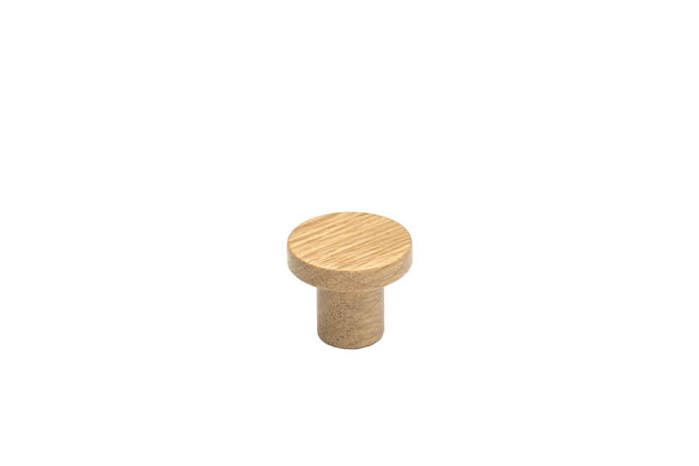 houten knoppen stockholm - eiken - 33mm