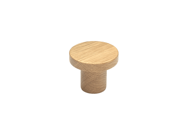 houten knoppen stockholm - eiken - 48mm